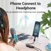 Vention USB 2.0 External Stereo Sound Adapter with Volume Control 0.15M Black ABS