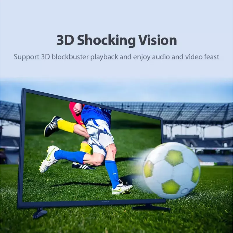 HDMI Splitter Vention 1 In 4 Out 4K@30Hz Gold Aluminum Alloy