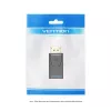 DisplayPort to HDMI adapter Vention HBKB0 — DP male to HDMI female, black, gold‑plated contacts