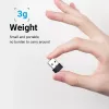 USB Adapter Vention CDWB0 USB 2.0 Male to USB-C Female Black PVC
