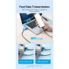 USB Adapter Vention CDWB0 USB 2.0 Male to USB-C Female Black PVC