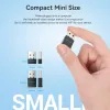 Vention USB Wi-Fi Dual Band Adapter 2.4G/5G Black Wireless USB 433 Mbit/s