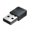 Vention USB Wi-Fi Dual Band Adapter 2.4G/5G Black Wireless USB 433 Mbit/s