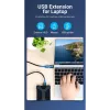 Vention USB-C to USB 3.0 OTG Adapter CDUB0 — USB-C male to USB-A female, black PVC, nickel-plated contacts