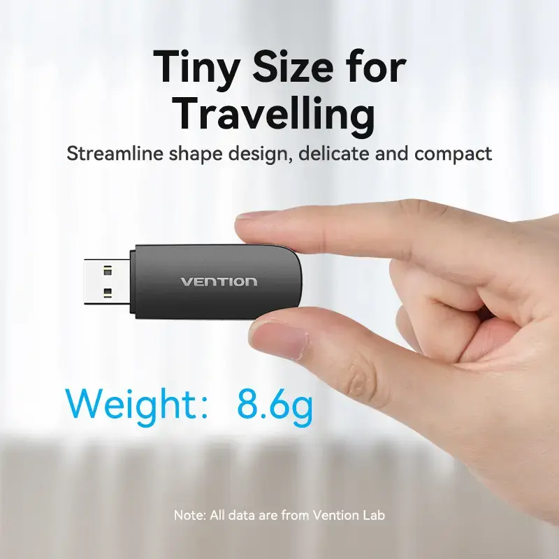Vention 2-in-1 USB 3.0 A Card Reader SD+TF, USB 3.2 Gen 1, 5000 Mbit/s, Black