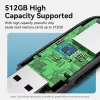 Vention 2-in-1 USB 3.0 A Card Reader SD+TF, USB 3.2 Gen 1, 5000 Mbit/s, Black