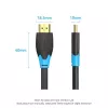 HDMI Cable Vention 1M Black 18 Gbit/s 2.0