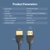 Vention Portable HDMI Cable 0.5M Black HDMI 2.0 18 Gbit/s