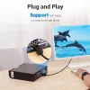 DisplayPort to DVI cable Vention HAFBH — DisplayPort to DVI, 1 m, black, 5.2 mm