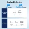 DisplayPort to DVI cable Vention HAFBH — DisplayPort to DVI, 1 m, black, 5.2 mm