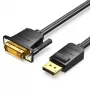DisplayPort to DVI cable Vention HAFBH — DisplayPort to DVI, 1 m, black, 5.2 mm