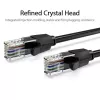 Vention Cat.6 UTP Patch Cable 0.5M Black RJ-45 1000 Mbit/s