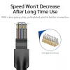 Vention Cat.6 UTP Patch Cable 0.5M Black RJ-45 1000 Mbit/s