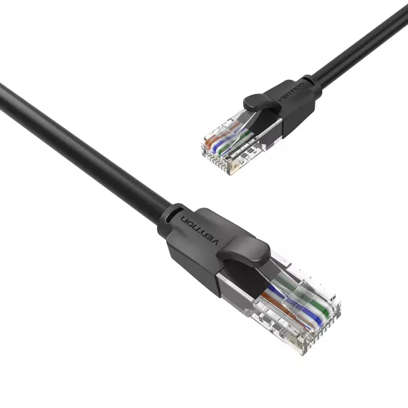 Vention Cat.6 UTP Patch Cable 3M Black 1000 Mbit/s RJ-45