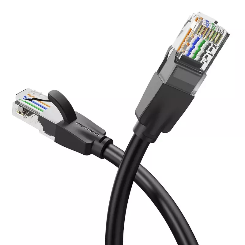 Vention Cat.6 UTP Patch Cable 3M Black 1000 Mbit/s RJ-45
