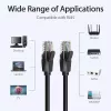 Vention Cat.6 UTP Patch Cable 3M Black 1000 Mbit/s RJ-45
