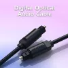Vention Optical Fiber Audio Cable 1.5M Black TOSLINK Male to Male