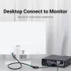 VGA to HDMI Converter Vention 0.15M Black VGA HDMI Micro USB Audio