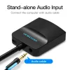 VGA to HDMI Converter Vention 0.15M Black VGA HDMI Micro USB Audio