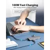 Docking Station Vention USB-C to HDMI USB 3.0x3 SD TF PD 100W Gray