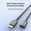 HDMI cable Vention AHCBF 1 m, HDMI-A male to HDMI-A female, 18 Gbit/s, 4K, black