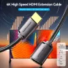 HDMI cable Vention AHCBF 1 m, HDMI-A male to HDMI-A female, 18 Gbit/s, 4K, black
