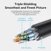 HDMI cable Vention HDMI-A male to HDMI-A female 2 m, HDMI 2.0 18 Gbit/s, 4K, gold-plated connectors, black