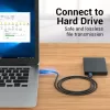 USB 2.0 A–A Cable Vention 2 m, Black PVC, USB A to USB A, 0.48 Gbit/s
