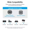 USB 2.0 A Male to B Male Cable 3 m — Vention — black PVC, 480 Mbps, 2 A