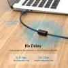 USB 2.0 A Male to B Male Cable 3 m — Vention — black PVC, 480 Mbps, 2 A