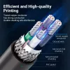 USB 2.0 A Male to B Male Cable 3 m — Vention — black PVC, 480 Mbps, 2 A