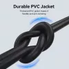 Vention USB 2.0 A Male to C Male 3A Cable 0.25M Black