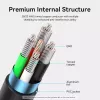 Vention USB 2.0 A Male to C Male 3A Cable 0.25M Black