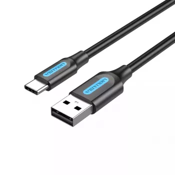 Vention USB 2.0 A Male to C Male 3A Cable 0.5M Black