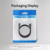 Vention USB 2.0 A Male to C Male 3A Cable 0.5M Black