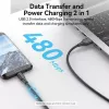 Vention USB 2.0 A Male to Micro-B Male 2A Cable 2M Black