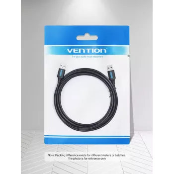 USB A to A cable Vention CONBD 0.5 m, USB 3.2 Gen 1 (5 Gbit/s), Black