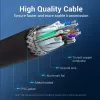 USB A to A cable Vention CONBD 0.5 m, USB 3.2 Gen 1 (5 Gbit/s), Black