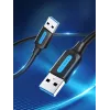 USB A to A cable Vention CONBD 0.5 m, USB 3.2 Gen 1 (5 Gbit/s), Black