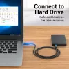 USB A to A cable Vention CONBD 0.5 m, USB 3.2 Gen 1 (5 Gbit/s), Black
