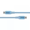 CLUB3D USB-C® Magnetic-Coil 240W PD3.1 Blue Cable 2m / 6.56ft Fast Charging