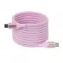 CLUB3D USB-C Magnetic-Coil 240W Pink Cable 2m USB 2.0