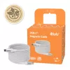 USB-C Magnetic-Coil cable Club 3D CAC-3032 — white, magnetic coil design for charging and data transfer