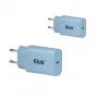 CLUB3D 2-Pack USB C Charger 30 Watt Whit, Indoor, AC, Blue