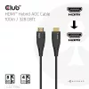 CLUB3D CAC-1394 Ultra High Speed AOC Cable 4K120Hz/8K60Hz Unidirectional M/M 100m