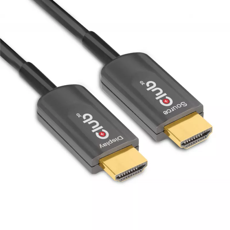 CLUB3D Ultra High Speed HDMI™ Certified AOC Cable 4K120Hz/8K60Hz Unidirectional M/M 20m/65.6ft