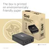 CLUB3D Travel Charger 132W GAN technology, Four port USB Type-A and -C, Power Delivery(PD) 3.0 Support