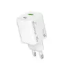 MediaRange MRMA113-2 USB-C 45W AC Indoor Charger for Smartphone and Tablet, White, Input 100–240V
