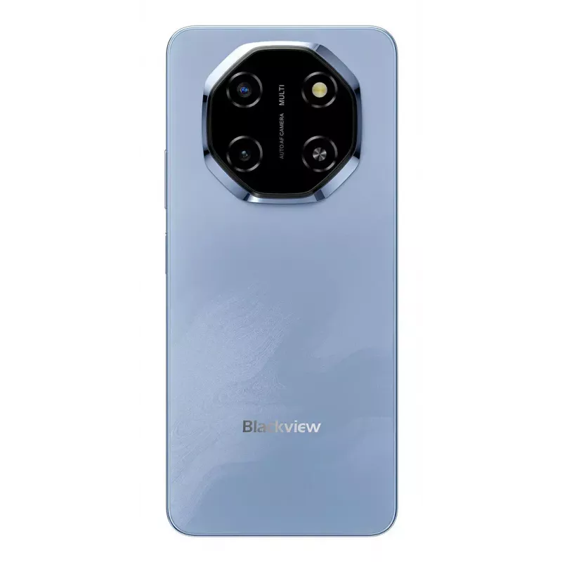 Smartphone BLACKVIEW SHARK 6 — 6.88 inch (17.5 cm), Unisoc T8100 2 GHz, 4 GB RAM, 128 GB, 16 MP dual rear, 5000 mAh, Android 15, Hybrid Dual SIM, Blue