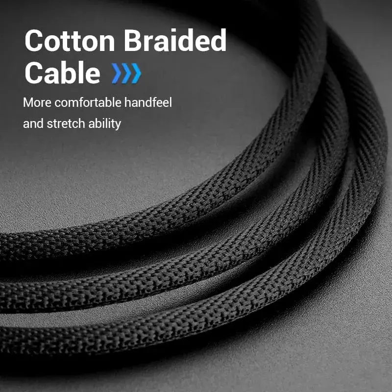 Audio adapter cable Vention 2×3.5 mm male to 4‑pole 3.5 mm female, 0.3 m, black